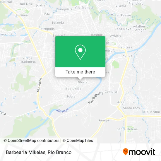 Barbearia Mikeias map
