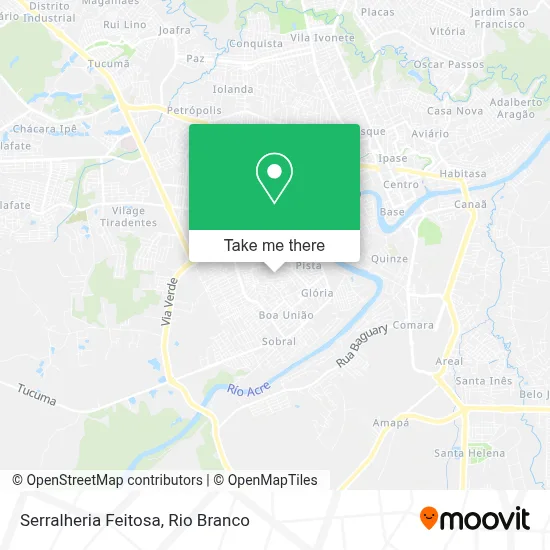 Serralheria Feitosa map