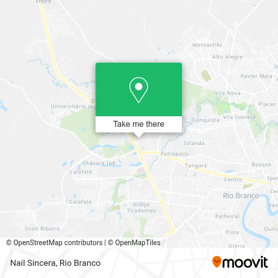 Nail Sincera map