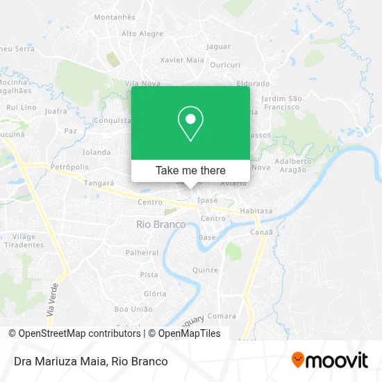 Dra Mariuza Maia map
