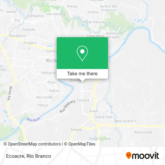 Ecoacre map