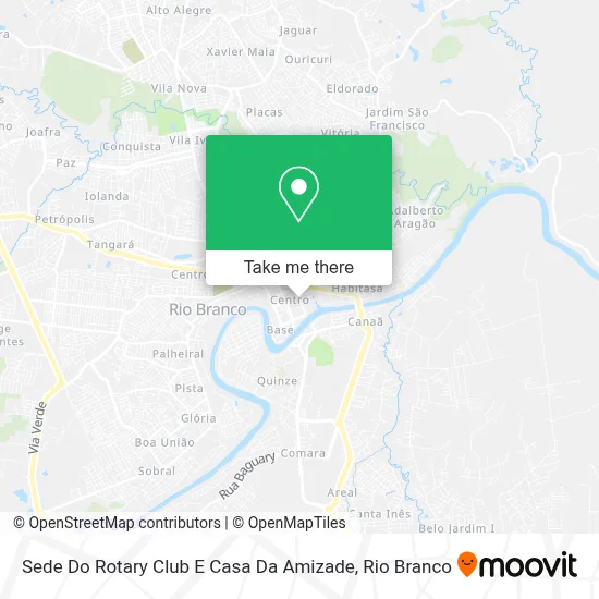 Sede Do Rotary Club E Casa Da Amizade map