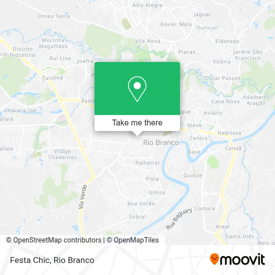 Festa Chic map