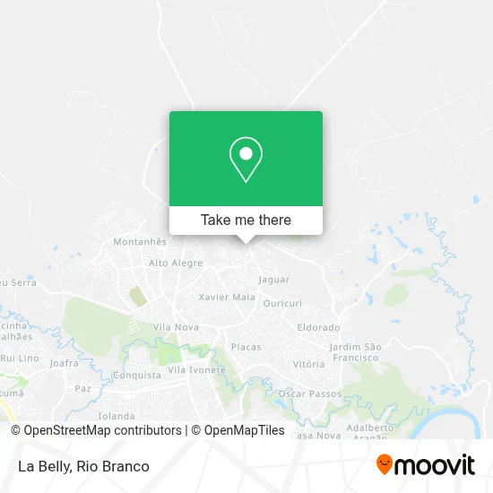 La Belly map