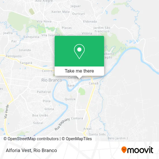 Alforia Vest map