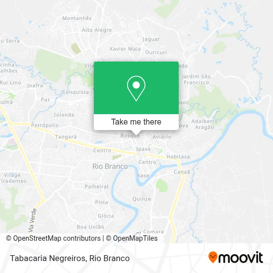 Tabacaria Negreiros map