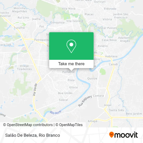Salão De Beleza map