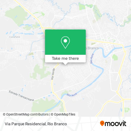 Via Parque Residencial map