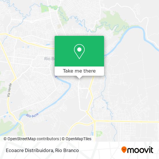 Ecoacre Distribuidora map