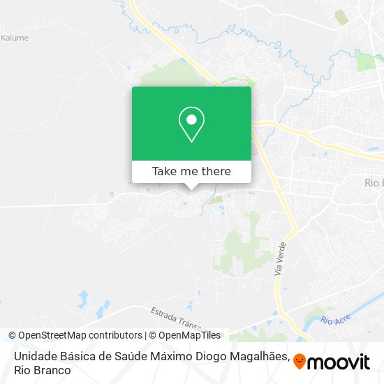 Unidade Básica de Saúde Máximo Diogo Magalhães map