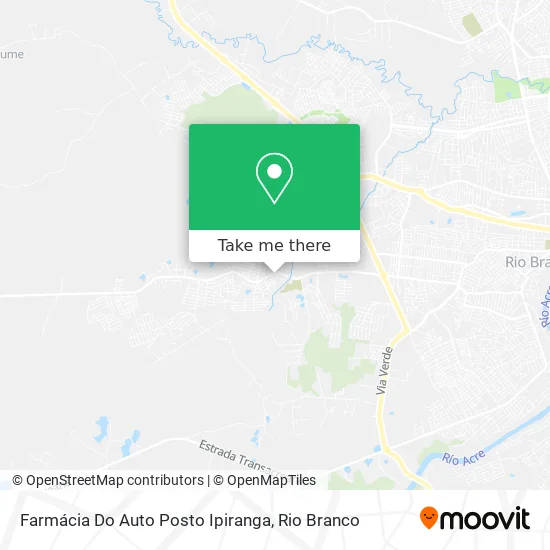 Farmácia Do Auto Posto Ipiranga map