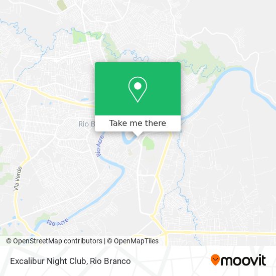Excalibur Night Club map