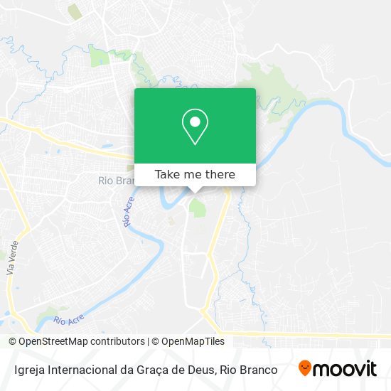 Igreja Internacional da Graça de Deus map