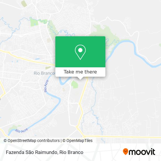 Fazenda São Raimundo map