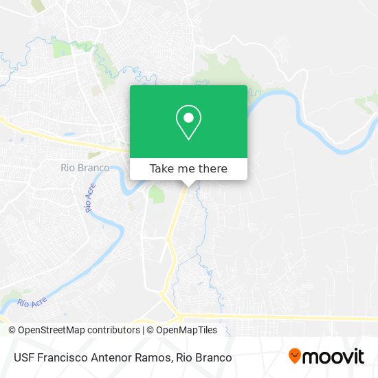 USF Francisco Antenor Ramos map
