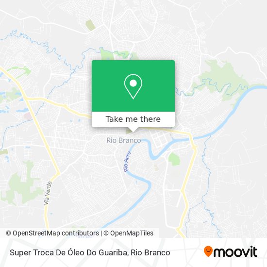 Super Troca De Óleo Do Guariba map