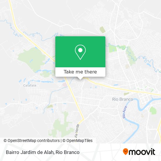 Bairro Jardim de Alah map