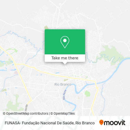 FUNASA- Fundação Nacional De Saúde map