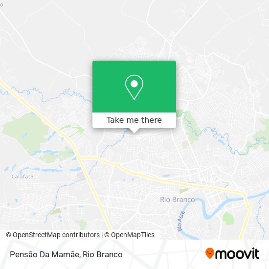 Pensão Da Mamãe map