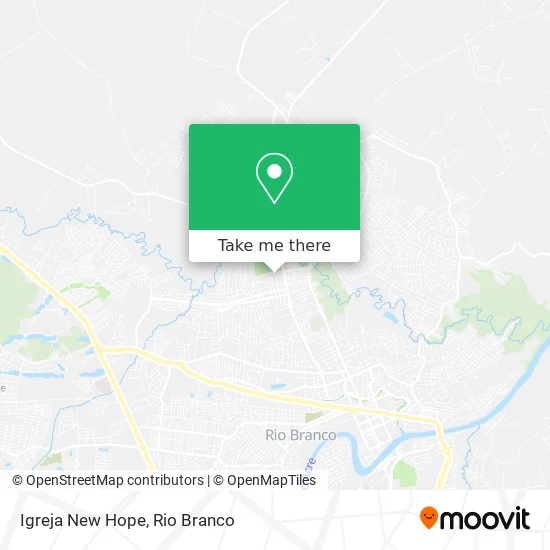 Igreja New Hope map