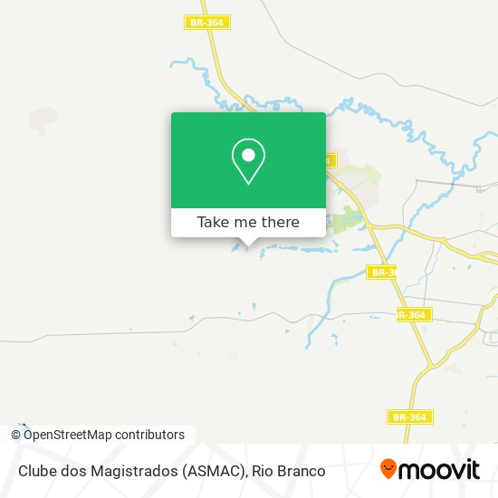 Clube dos Magistrados (ASMAC) map