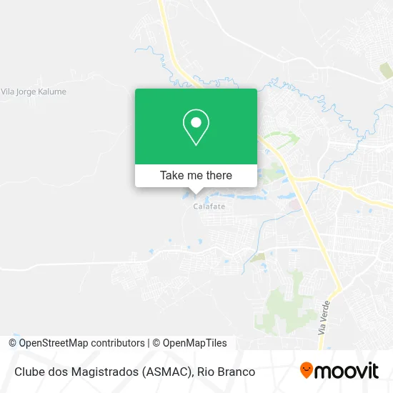 Clube dos Magistrados (ASMAC) map