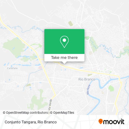Mapa Conjunto Tangara