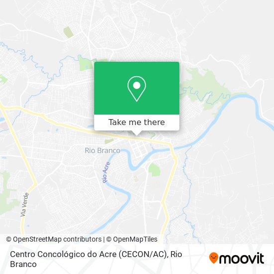 Centro Concológico do Acre (CECON / AC) map