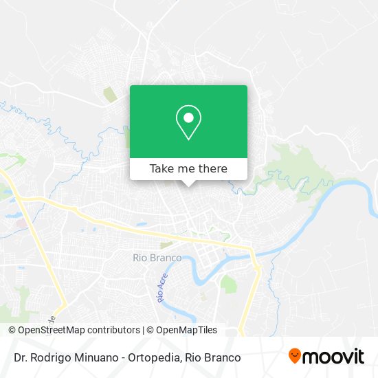 Dr. Rodrigo Minuano - Ortopedia map