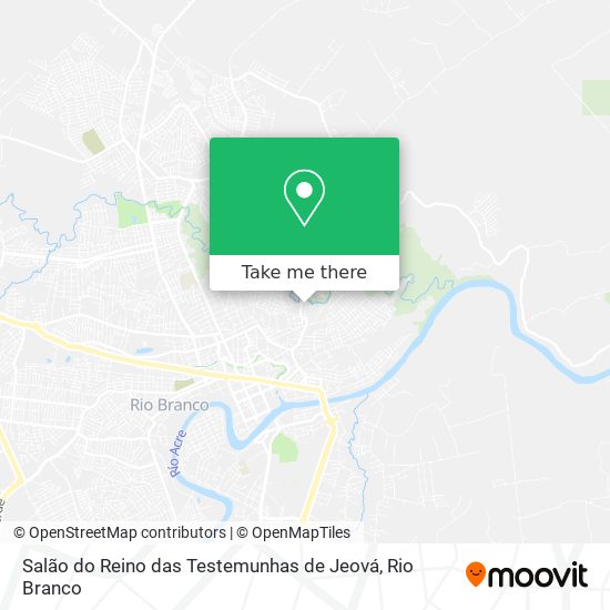 Salão do Reino das Testemunhas de Jeová map