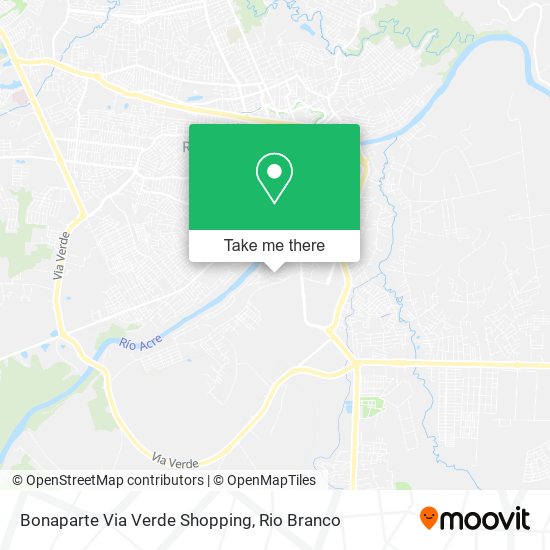 Bonaparte Via Verde Shopping map