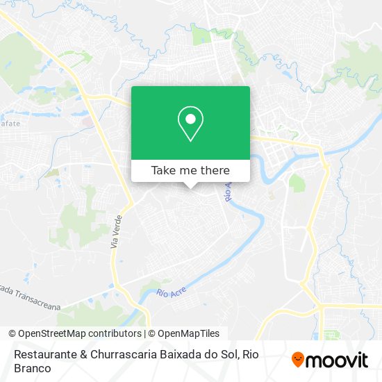 Restaurante & Churrascaria Baixada do Sol map