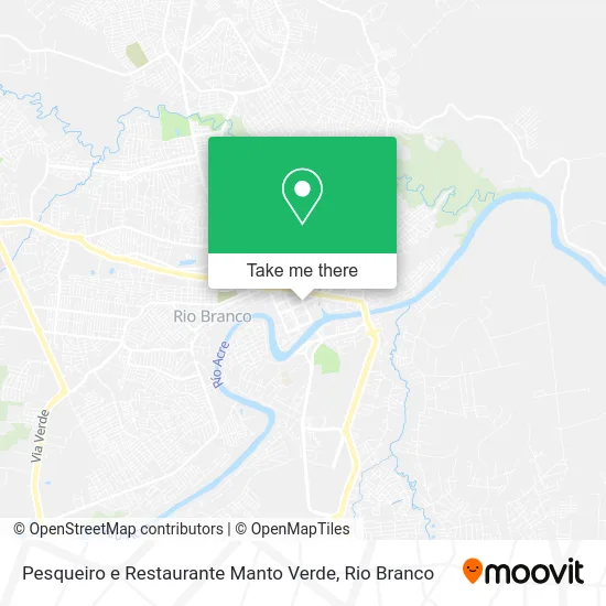 Pesqueiro e Restaurante Manto Verde map