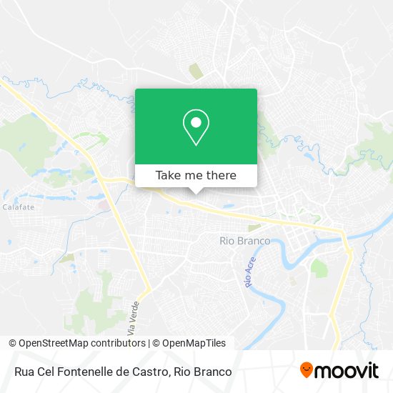 Rua Cel Fontenelle de Castro map
