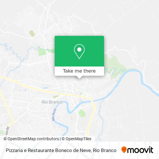 Pizzaria e Restaurante Boneco de Neve map