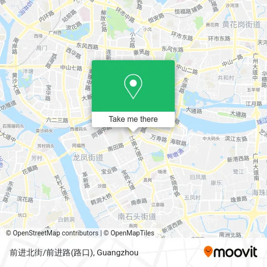 前进北街/前进路(路口) map