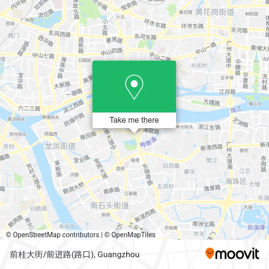 前桂大街/前进路(路口) map