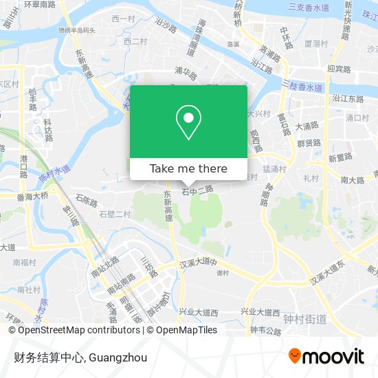 财务结算中心 map