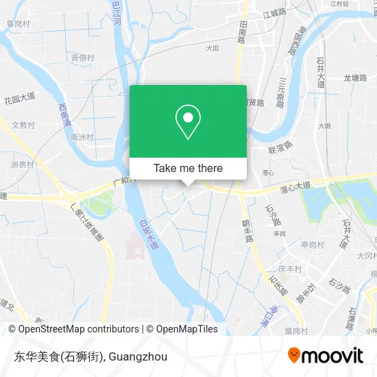 东华美食(石狮街) map