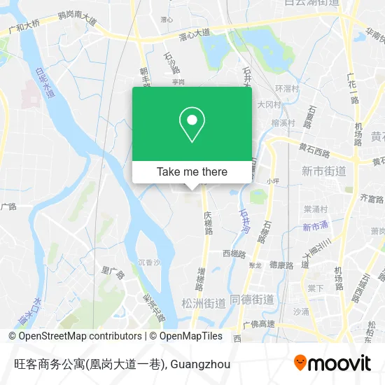 旺客商务公寓(凰岗大道一巷) map