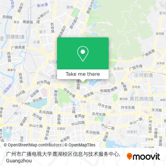 广州市广播电视大学麓湖校区信息与技术服务中心 map