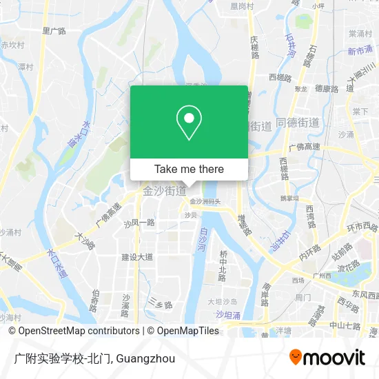 广附实验学校-北门 map