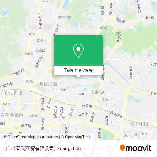 广州宝禹商贸有限公司 map