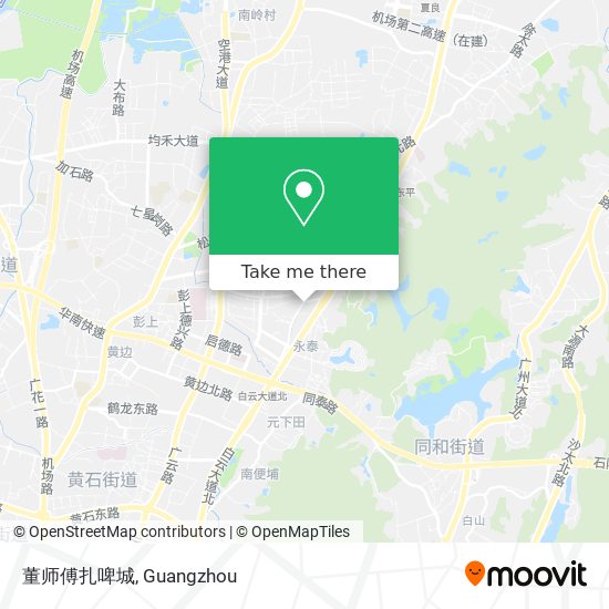 董师傅扎啤城 map