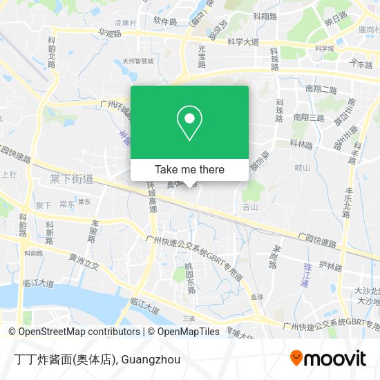 丁丁炸酱面(奥体店) map
