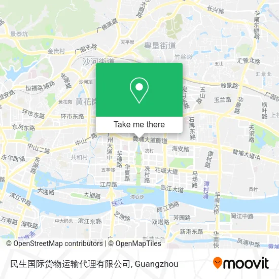 民生国际货物运输代理有限公司 map