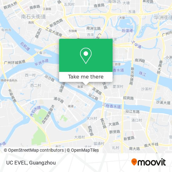 UC EVEL map