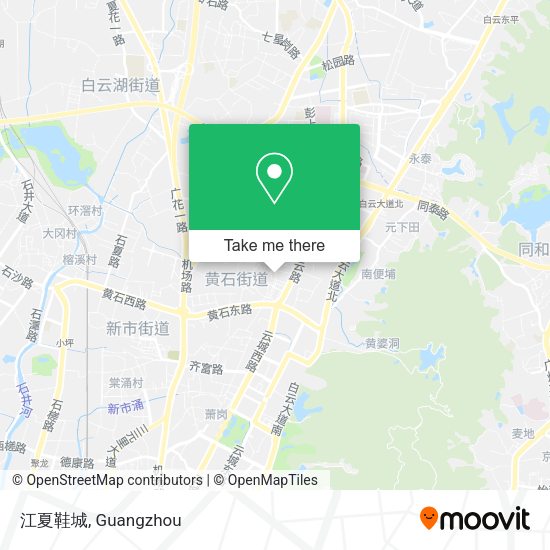 江夏鞋城 map