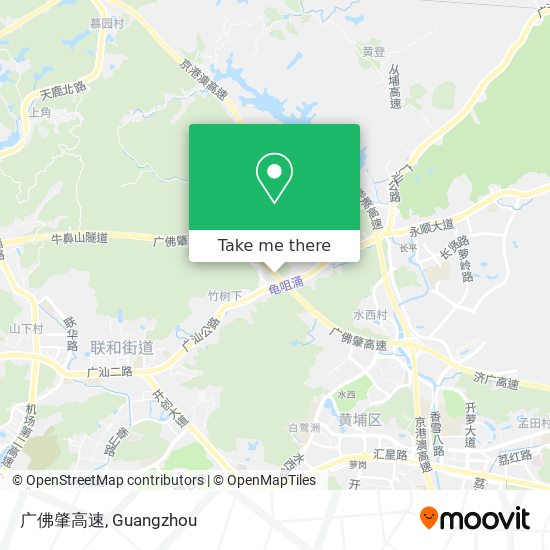 广佛肇高速 map