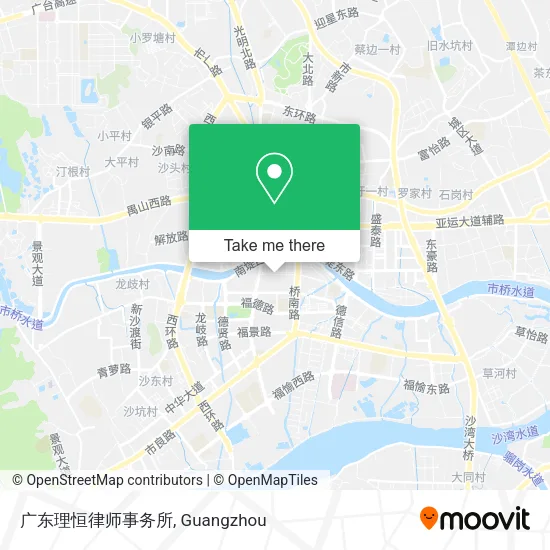 广东理恒律师事务所 map